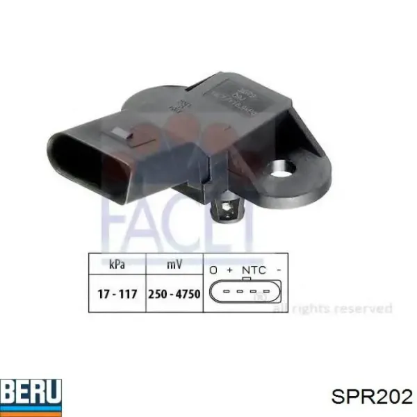 Датчик абсолютного давления SPR202 Beru