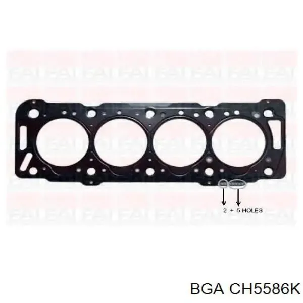 Прокладка ГБЦ 0209X3 Peugeot/Citroen