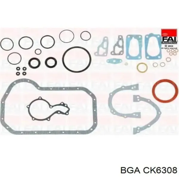 Нижний комплект прокладок двигателя EG871 Payen