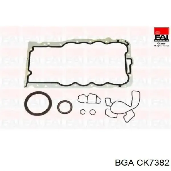 CK7382 BGA Комплект прокладок двигателя, нижний