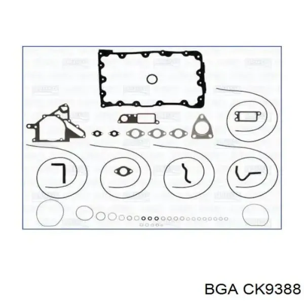Купить CK9388 BGA Нижний комплект прокладок двигателя