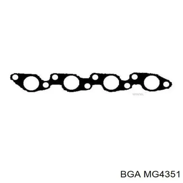 EL332054 Elring Прокладка коллектора выпуск