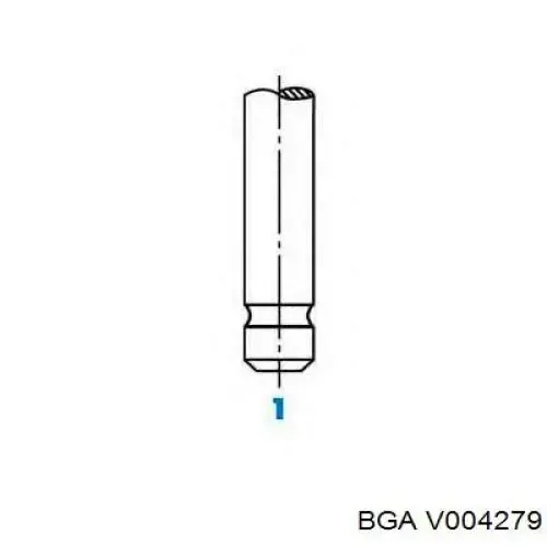 Клапан впускной Хонда Аккорд V