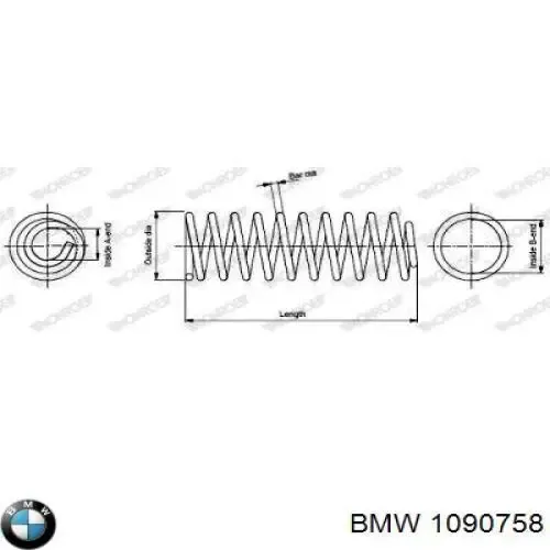 Передняя пружина 1090758 BMW