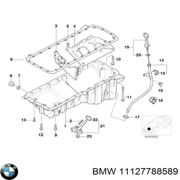  Прокладка ГБЦ BMW 5 