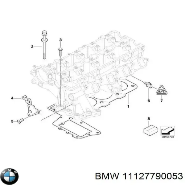 Купить 11127790053 BMW Прокладка ГБЦ