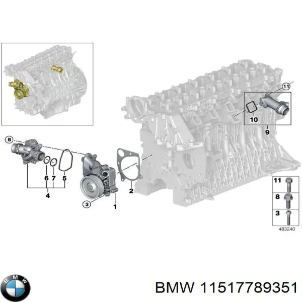  11517789351 BMW