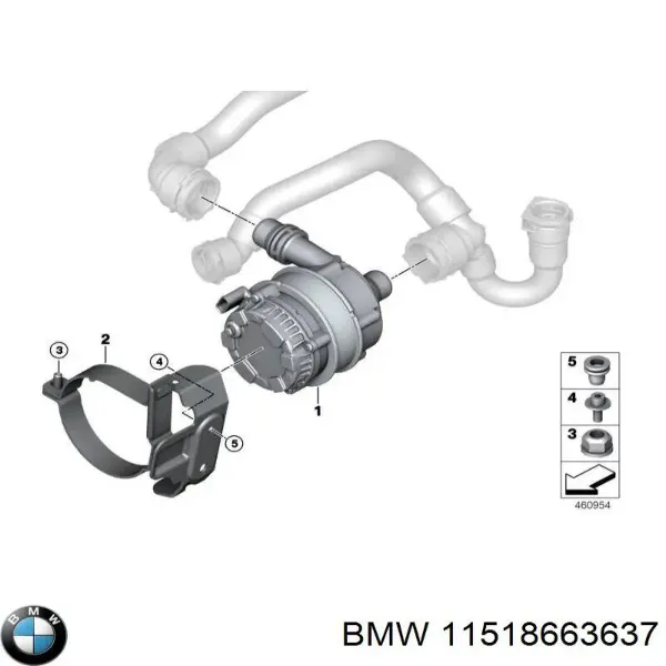  11518663637 BMW