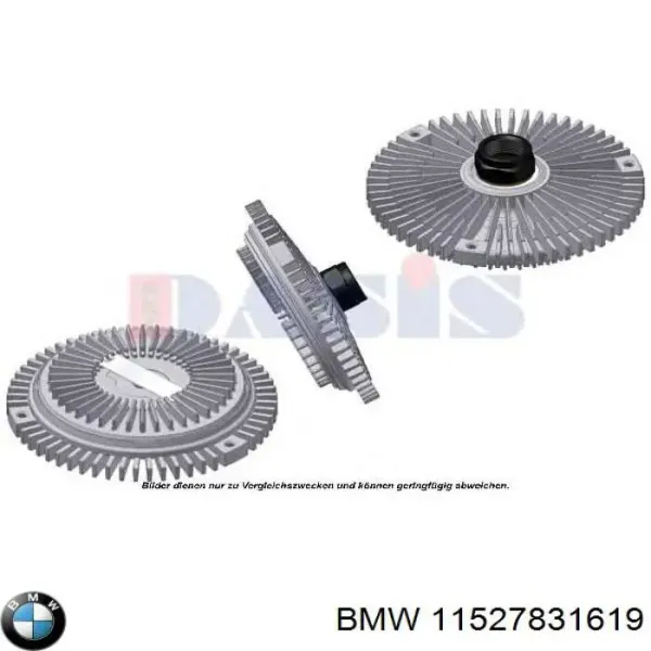 Вискомуфта вентилятора 11527831619 BMW