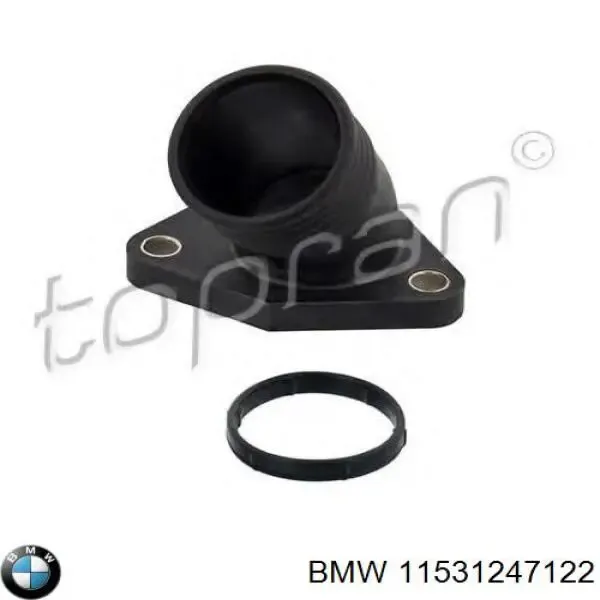 Фланец системы охлаждения 11531247122 BMW