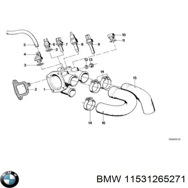  11531265271 BMW