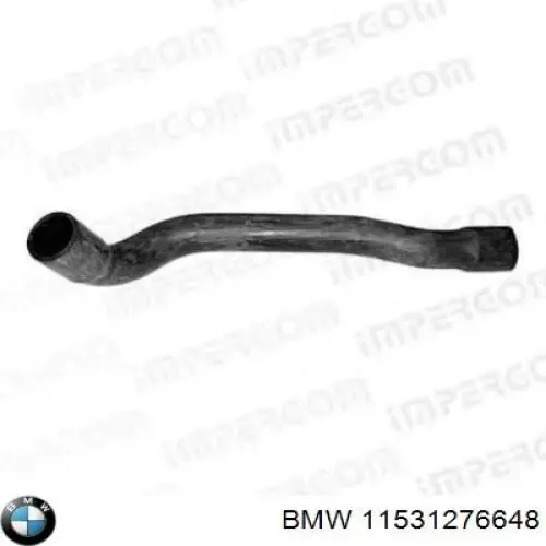 Патрубок системы охлаждения 11531276648 BMW