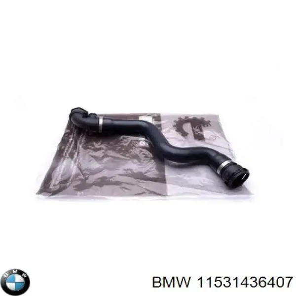 Патрубок радиатора 11531436407 BMW