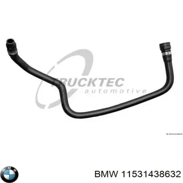 Патрубок системы охлаждения 11531438632 BMW