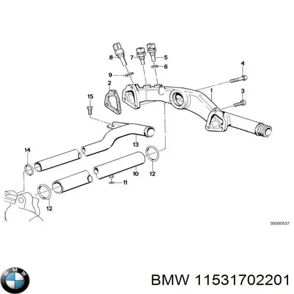  11531702201 BMW