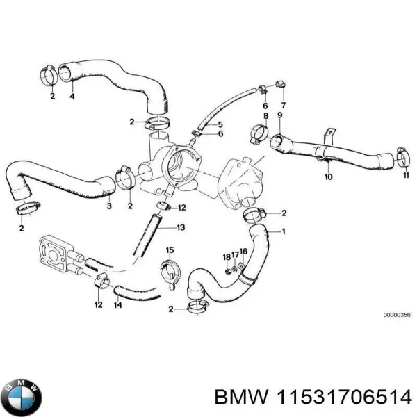  11531706514 BMW