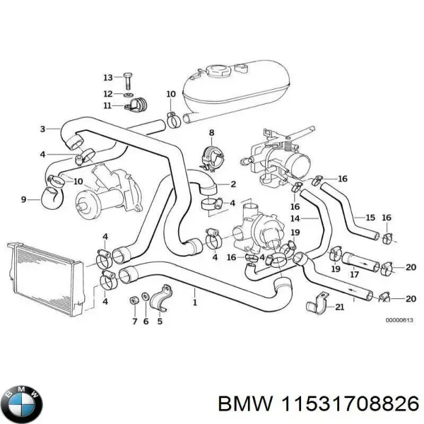  11531708826 BMW