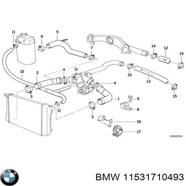  11531710493 BMW