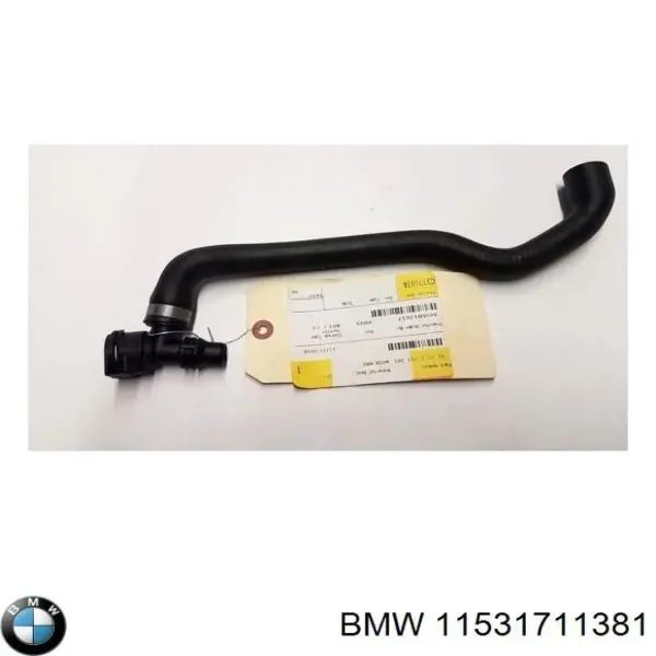 Патрубок радиатора 11531711381 BMW