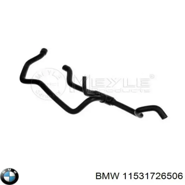 Нижний шлаг радиатора охлаждения 11531726506 BMW