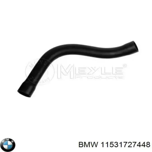 Патрубок радиатора 11531727448 BMW