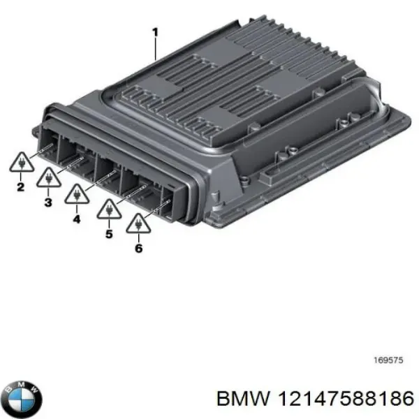 Блок управления двигателем 7608712 BMW
