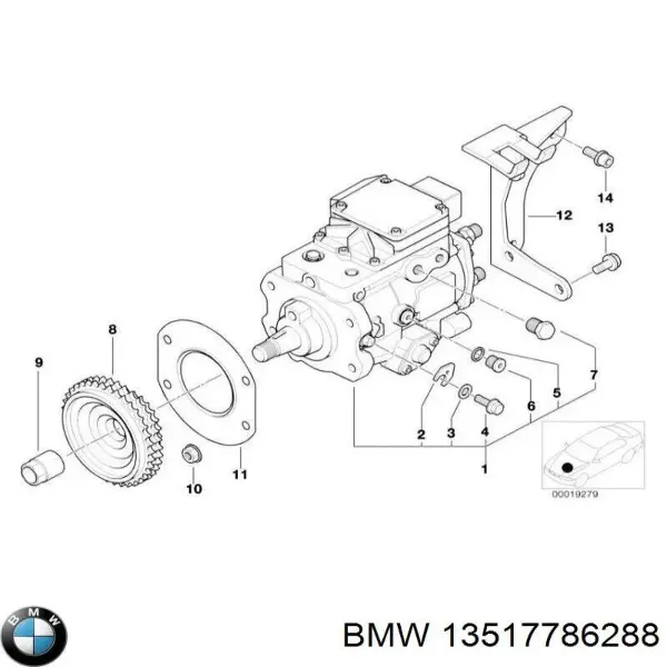 ТНВД BMW 5 E39