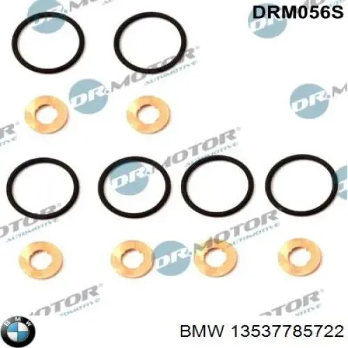 13537785722 BMW Кольцо форсунки инжектора, посадочное