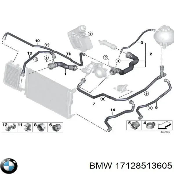  17128513605 BMW