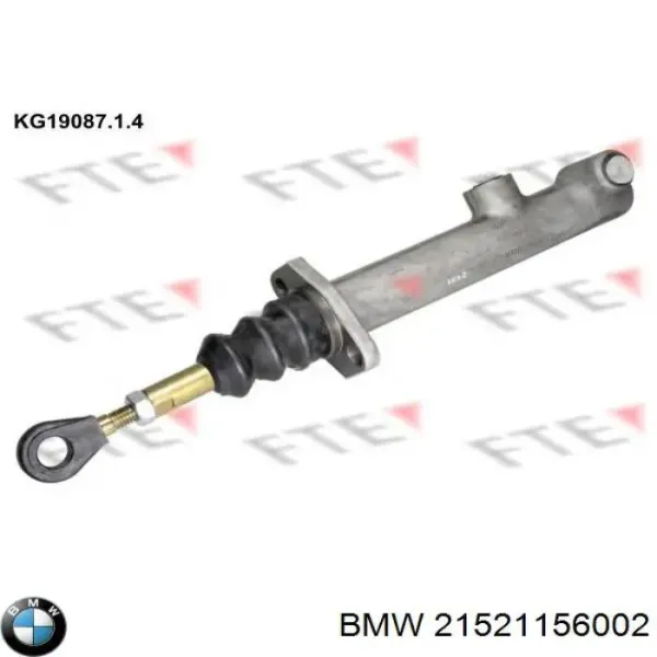 Главный цилиндр сцепления 21521156002 BMW