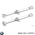 Кардан задний BMW 5 E34