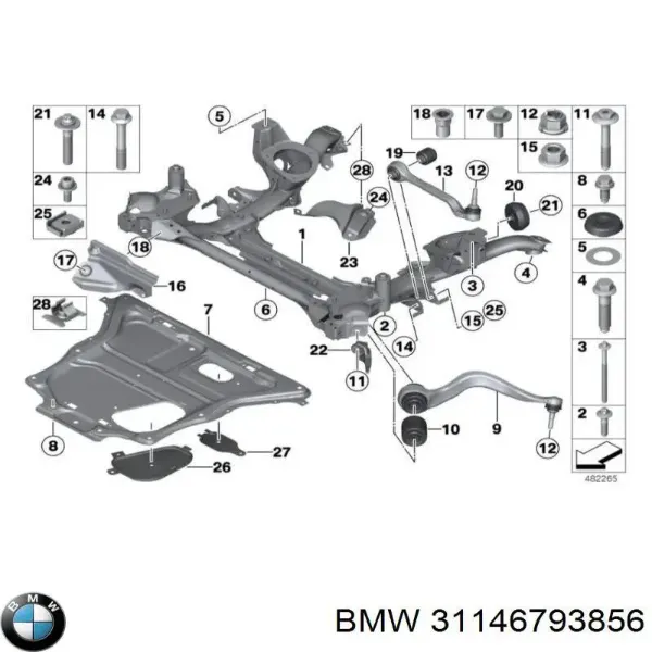 31146793856 BMW