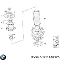 Опорный подшипник амортизатора BMW 31321139423