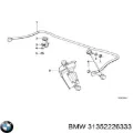 Передний стабилизатор BMW 5 E34