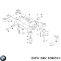 Подрамник задний BMW 7 E38