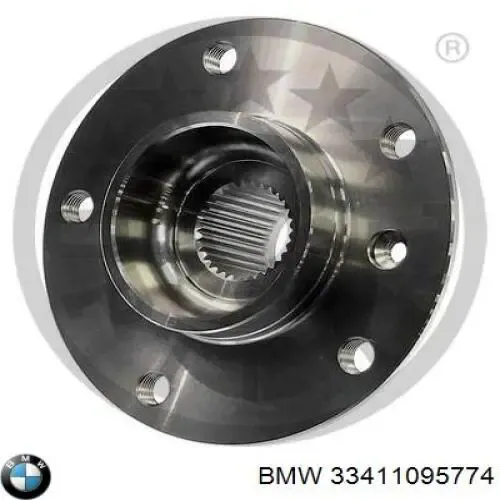 藤間 33411095774 BMW Ступица задняя