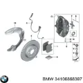 Ремкомплект переднего суппорта BMW 34106868397