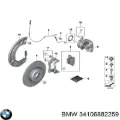 Скоба суппорта BMW 34106882259
