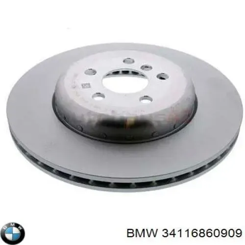 Передние тормозные диски 34116860909 BMW
