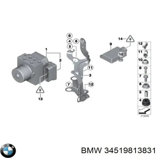  34519813831 BMW