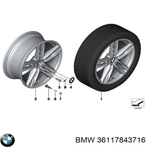  36117843716 BMW