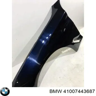 Крыло переднее левое BMW 41007443687