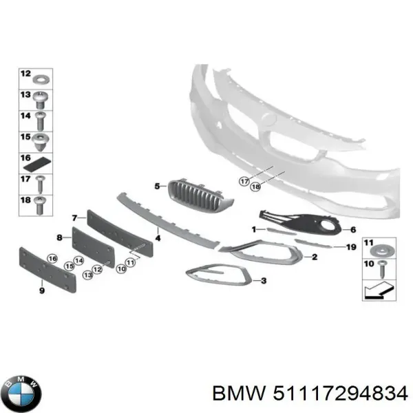  51117294834 BMW