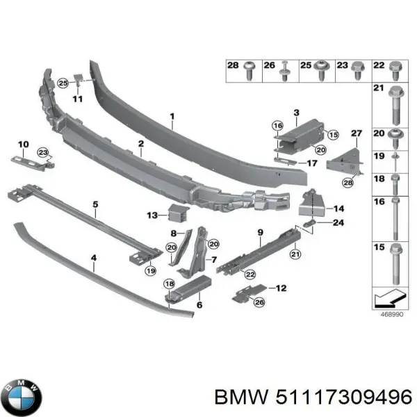  51117309496 BMW