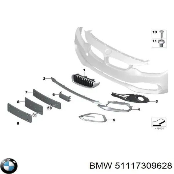  51117309628 BMW
