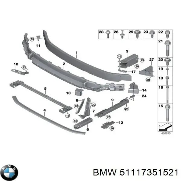  51117351521 BMW