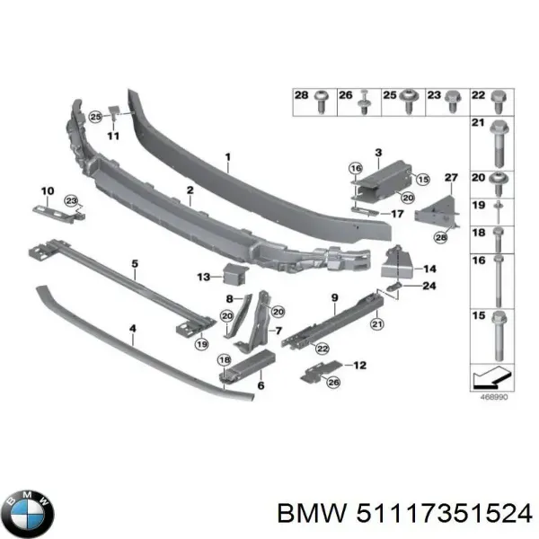  51117351524 BMW