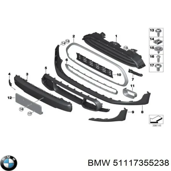  51117355238 BMW