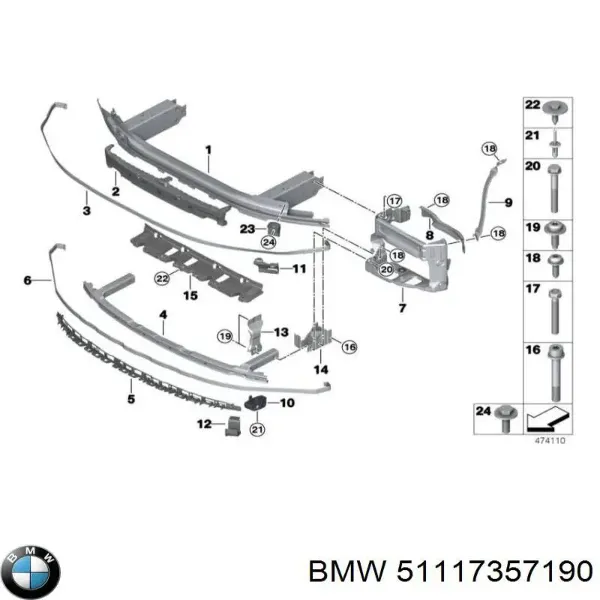  51117357190 BMW