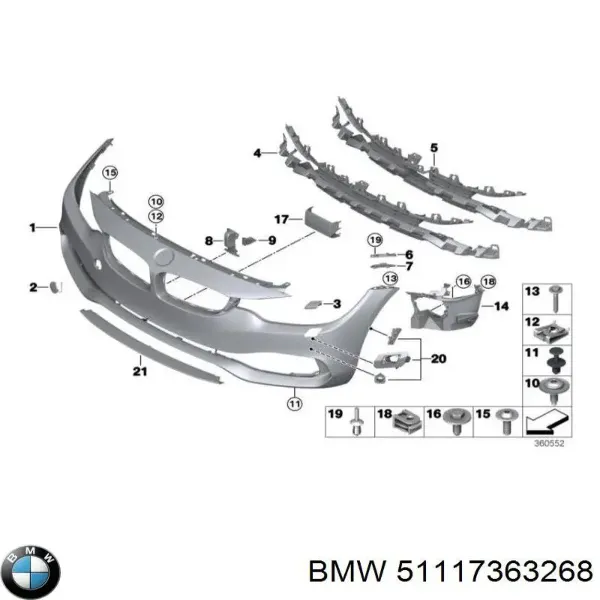  51117363268 BMW